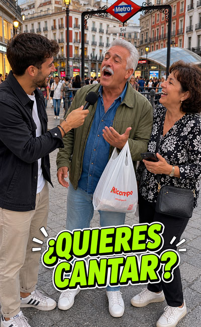 Sigue la canción en la calle