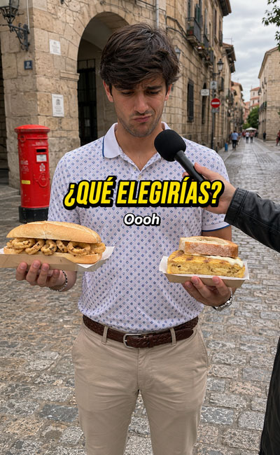 Reto de elección en la calle